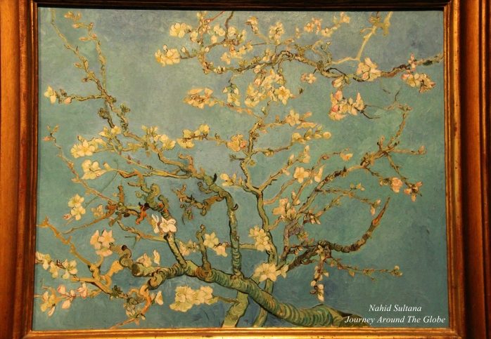 Another famous painting by Van Gogh "Almond Blossom" from 1890 in Van Gogh Museum, Amsterdam