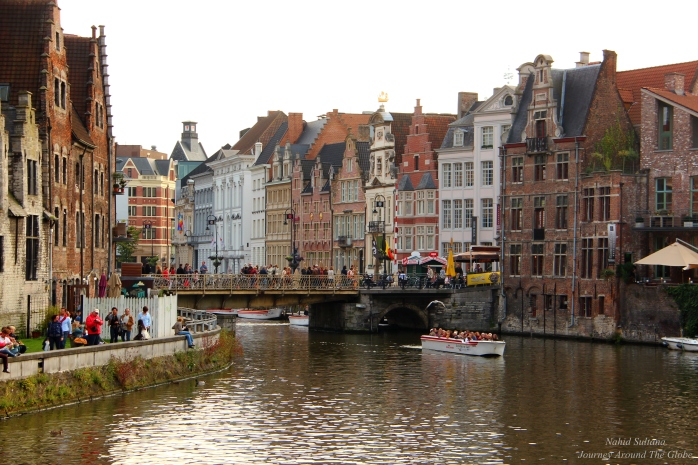 Gent, Belgium - a city full of canals