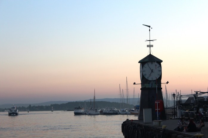 Oslofjord in Akerbrygge
