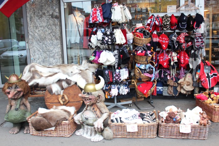 One of the souvenir stores near City Hall