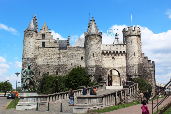 Medieval Castle, Het Steen, in Antwerp
