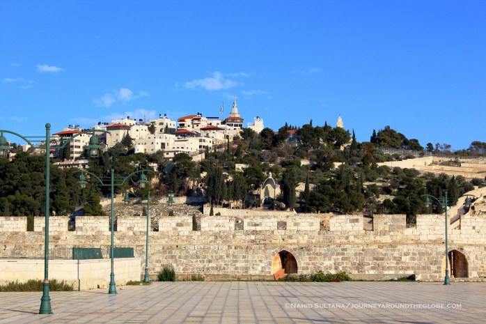 View of Jerusalem as seen from Temple Mount
