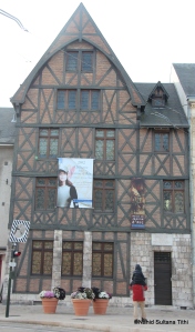 Museum and house of brave Joan of Arc in Orleans, France