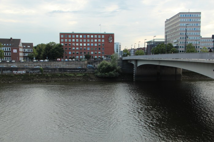 River Weser in Bremen, Germany