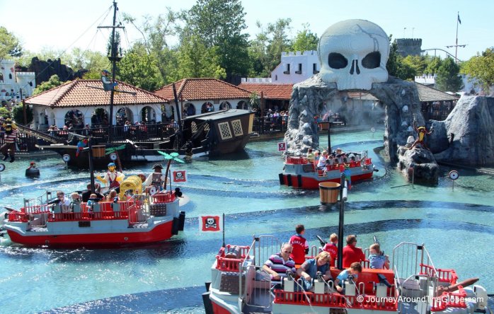 Pirate's Island in Legoland Billund, Denmark