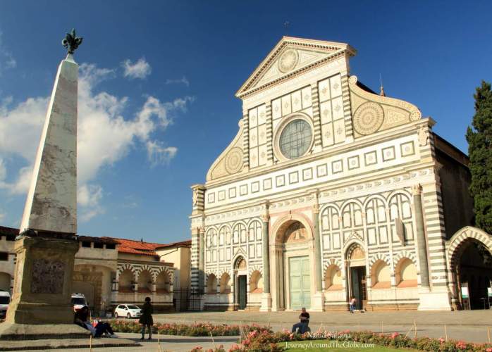 Basilica Santa Maria Novello in Florence, Italy