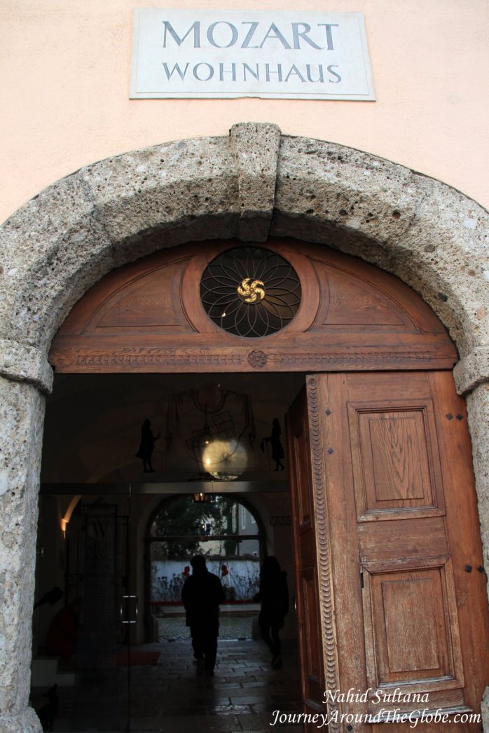 Mozart Residence, apartment where he spent few years of his life