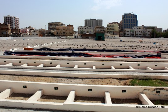Inside the boundary where the tomb of Eve (Hawa AS) is located in Jeddah