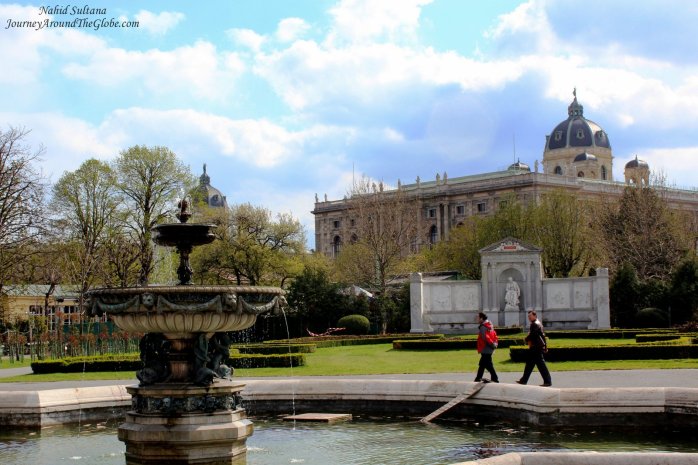 Volks Garden in Vienna, Austria