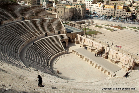 Roman Amphitheater in Amman, Jordan