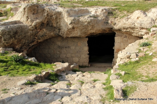 An Early Bronge Age cave in Citadel, Amman, Jordan