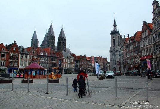 Grand Place of Tournai, Belgium