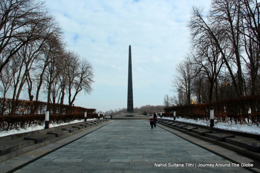 Monument for an Unknown Soldier in Kiev, Ukraine