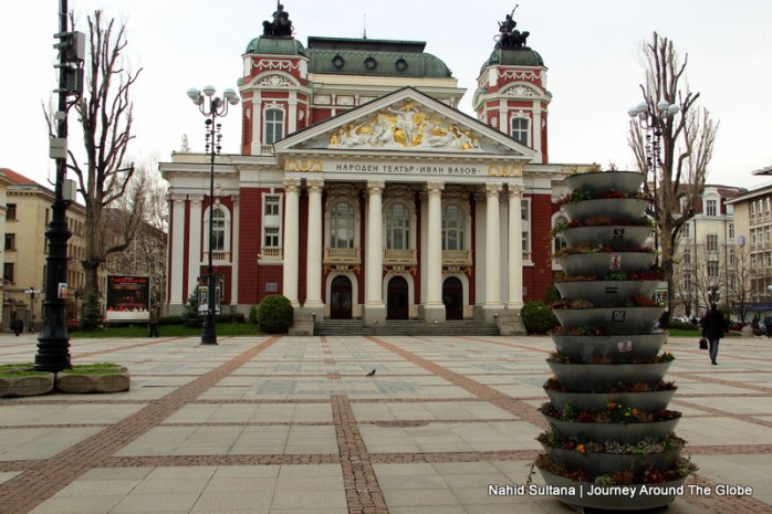 Ivan Vazov National Theater in Sofia, Bulgaria