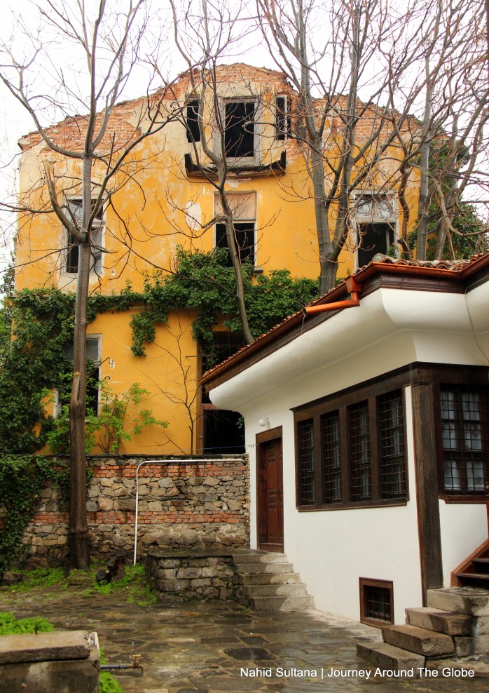 Old buildings of Plovdiv, Bulgaria