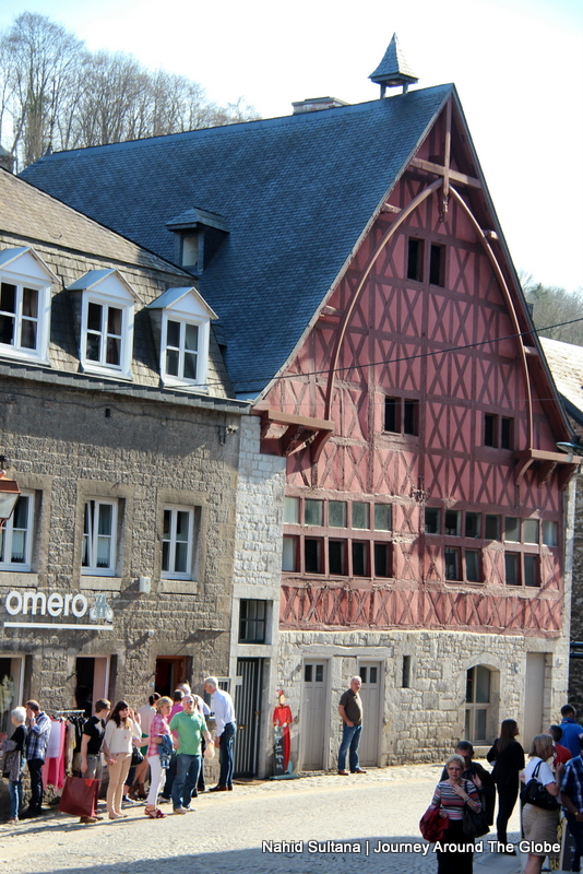 Old stone houses in Durbuy, Belgium
