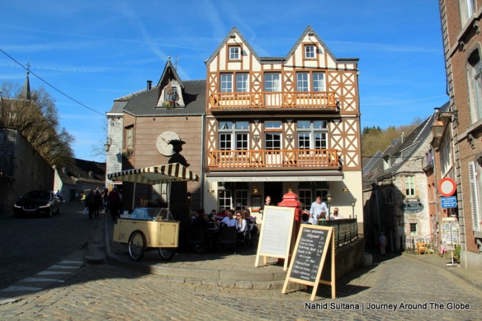 Charming restaurant in Durbuy, Belgium
