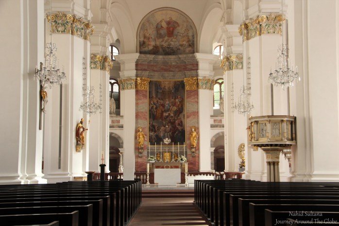 Jesuitenkirche in Heidelberg, Germany