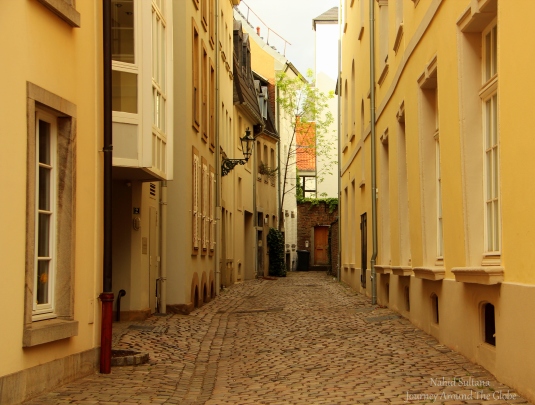 Old town of Dusseldorf, Germany