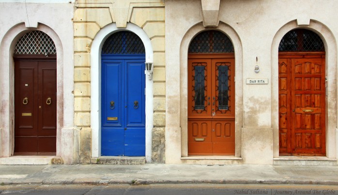 Loved these colorful doors of Malta