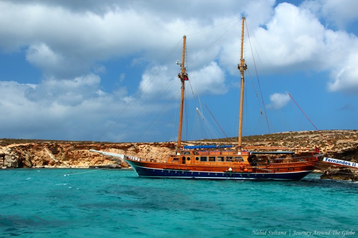 Blue Lagoon in Comino, Malta