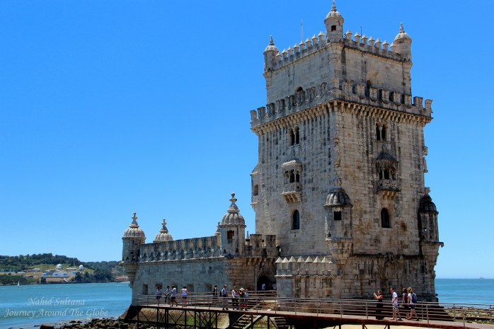 Belem Tower from the 16th century in Lisbon, Portugal