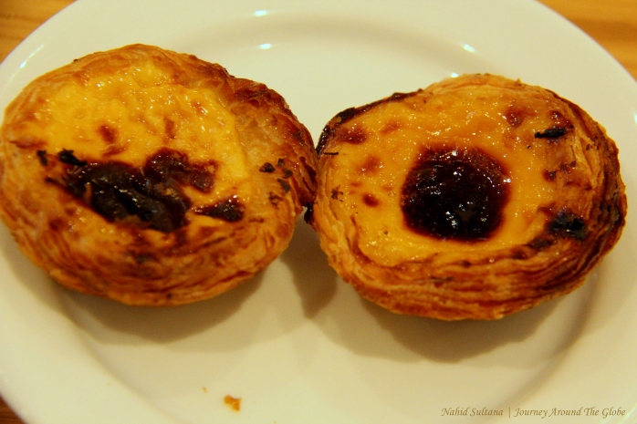 Pastei de Nata - a popular sweet treat in Lisbon, Portugal