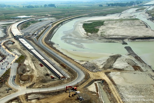 Surrounding the abbey of Mont St. Michel in Normandy, France