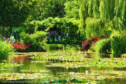 Impressionist Claude Monet's iconic garden in Giverny, France
