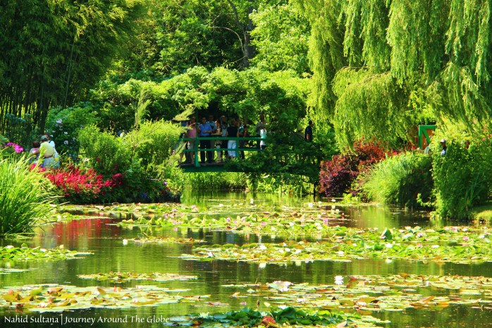 Impressionist Claude Monet's iconic garden in Giverny, France