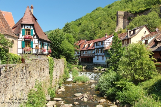 Kayserberg - a small Alsatian village in France