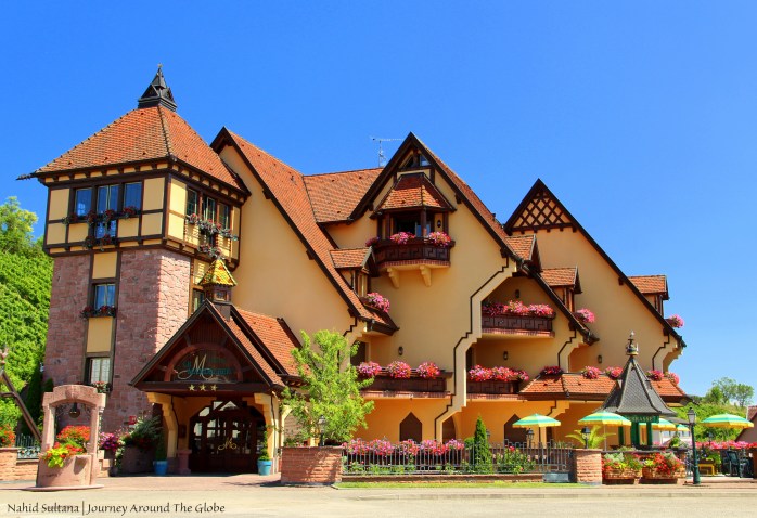 Saw this beautiful hotel/resort while driving on "Wine Route" of Alsace, France