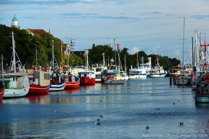 Warnow River of Warnemunde