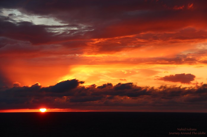 The most beautiful sunrise I saw, near Helsinki, Finland
