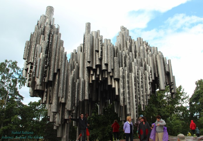 Sibelius Monument in Helsinki