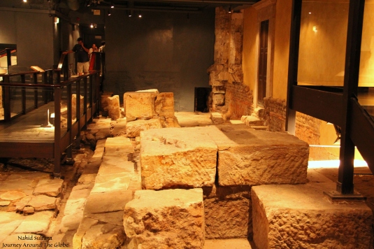 2000 years old ruins of Roman Baths in Bath, England