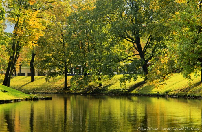 Almost fall in Riga, Latvia