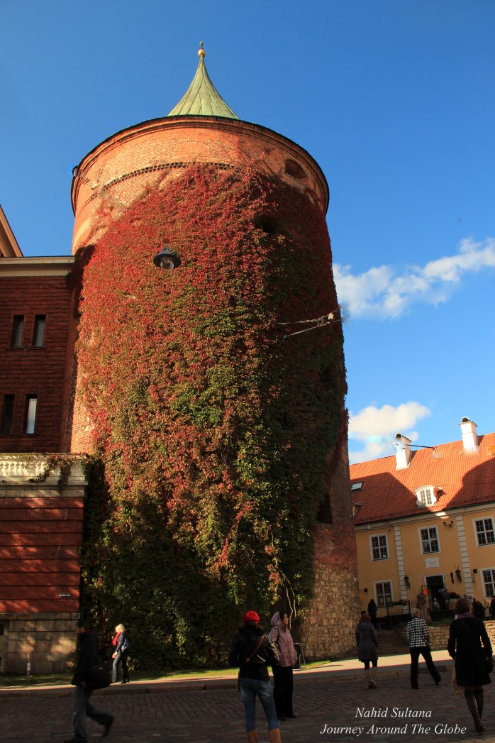 Powder Tower - is the only tower of the old fortification system that is still standing in Riga
