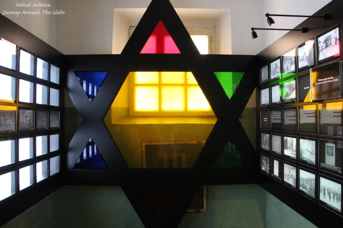 Inside KGB Museum where  thousands of Jews were killed by Nazis during WWII, Vilnius, Lithuania