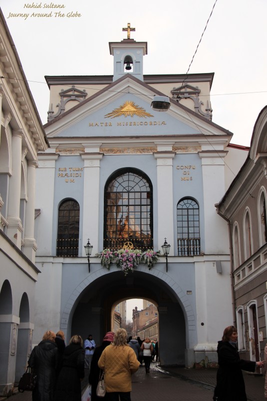 The Gate of Dawn in Vilnius, Lithuania