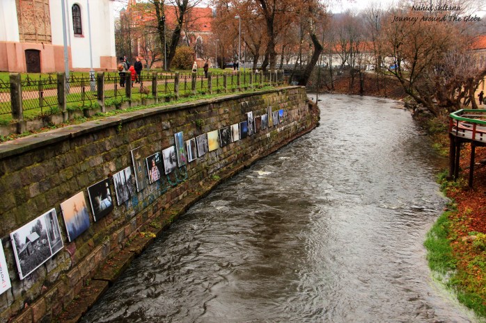 Uzupis District in Vilnius, Lithuania...beautiful located by River Vilnia