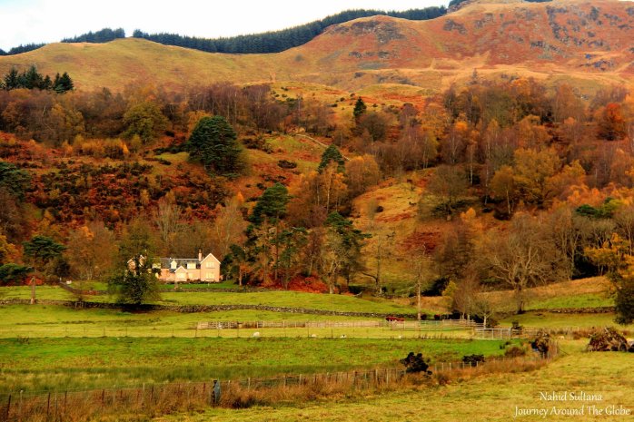 Took from our moving bus...picturesque