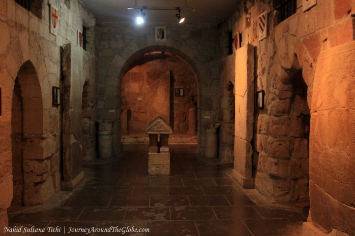 Inside Limassol Castle in Cyprus
