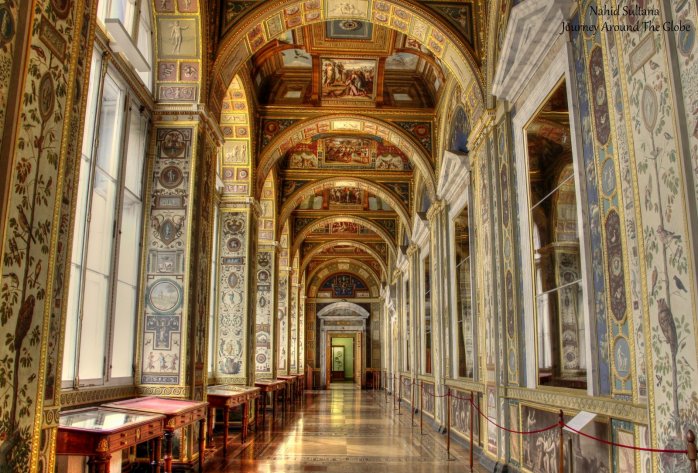 Hermitage Museum in Winter Palace in St. Petersburg