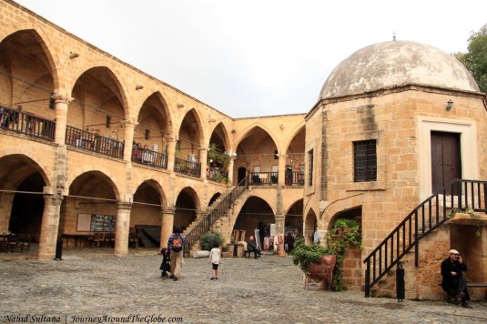 Buyuk Han (Big Inn) from 1572 in Northern Cyprus