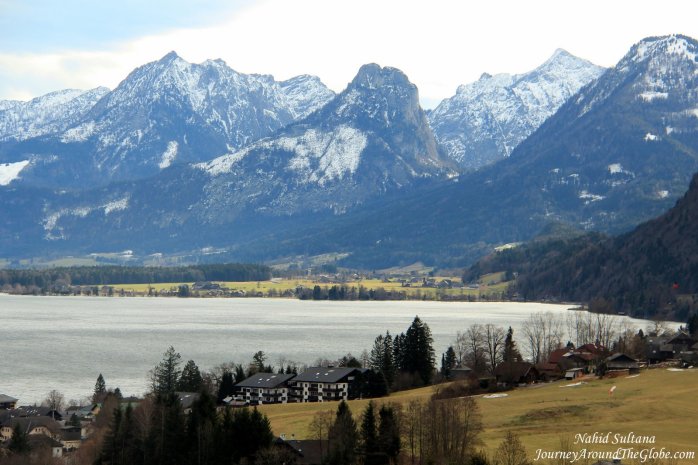 Stunningly beautiful Lake Wolfgang in St. Gilgen