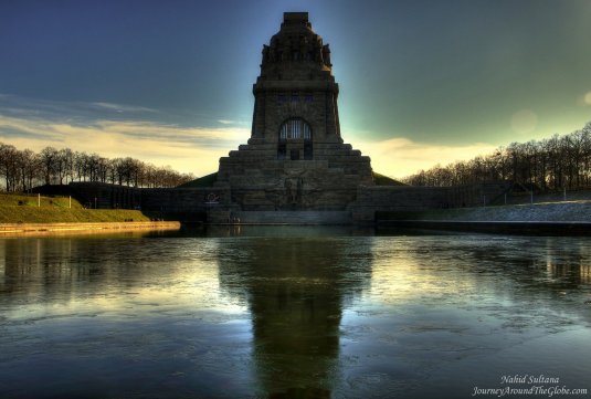 Battle of the Nations Monument in Leipzig, Germany - the biggest monument in Europe
