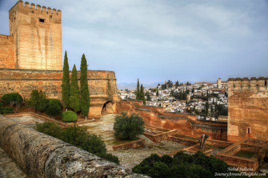 Alhambra overlooking Granada