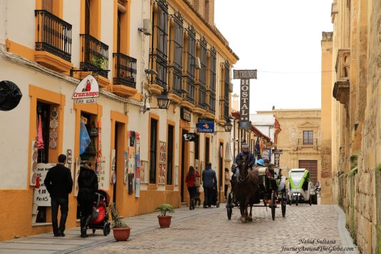 Medieval old town of Cordoba in Spain