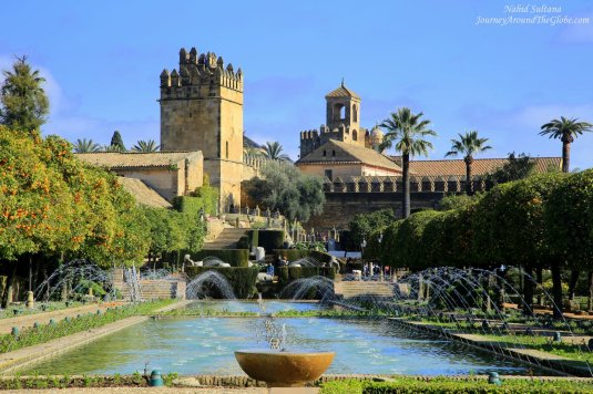 Alcazar de los Reye Cristianos in Cordoba, Spain.